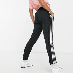 adidas Training three stripe tiro sweatpants in black